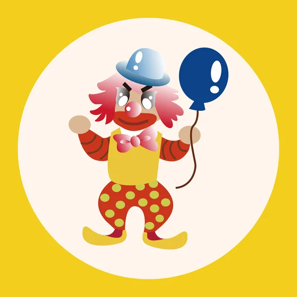 Clowns vector de elementos de tema, eps elemento icono — Vector de stock