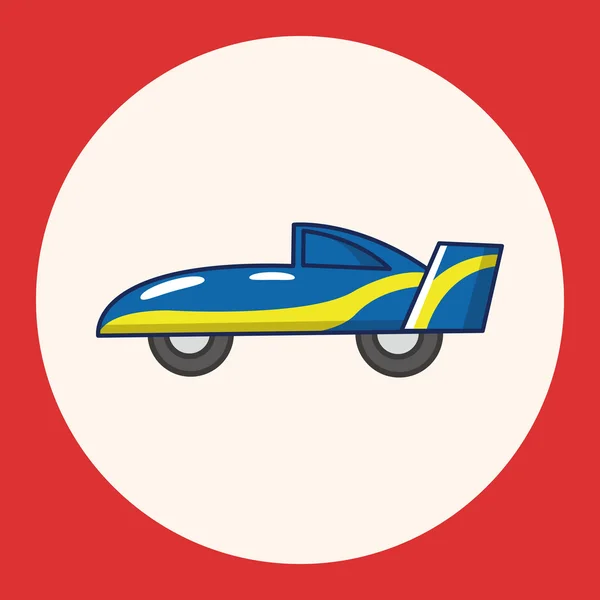 F1 éléments de thème de course élément icône — Image vectorielle
