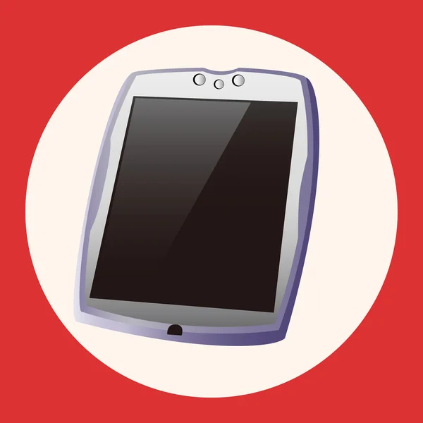 Elemento icono de elementos de tema de teléfono celular — Vector de stock