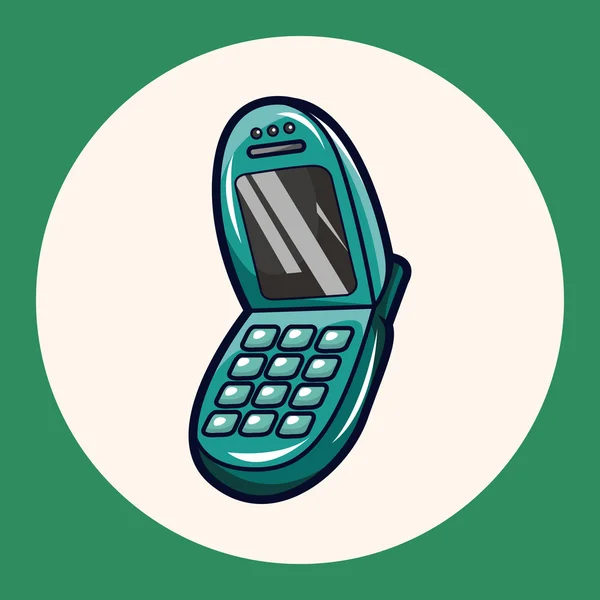 Cellphone theme elements icon element — Stock Vector