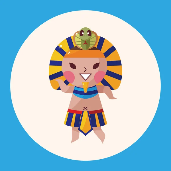 Pharaoh theme elements vector,eps icon element — Stock Vector