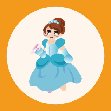 peri masalı prenses tema öğeleri simge öğesi