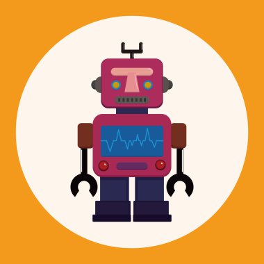 Robot Tema öğeleri simge öğesi