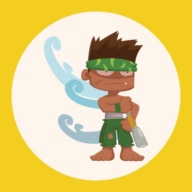 korsan Tema öğeleri vektör, eps simgesi öğesi