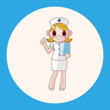 Hemşire Tema öğeleri simge öğesi