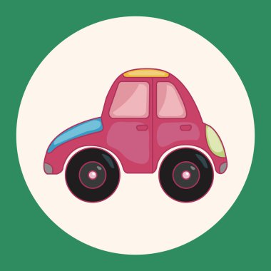 ulaşım araba tema öğeleri simge öğesi