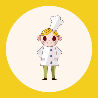 Şef Tema öğeleri simge öğesi