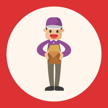 teslimatçı Tema öğeleri vektör, eps simgesi öğesi