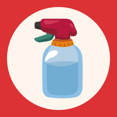 Saç ürünleri Tema püskürtücü öğeleri simge öğesi