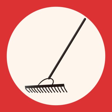 Bahçe küreği Tema öğeleri simge öğesi