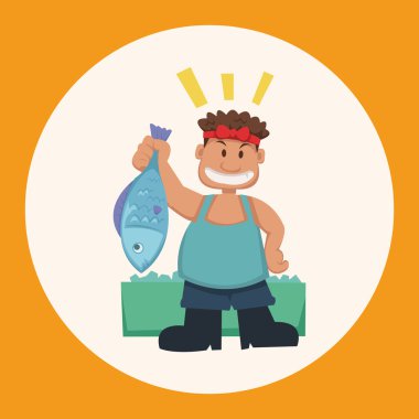 insanlar Tema fisher öğeleri vektör, eps simgesi öğesi