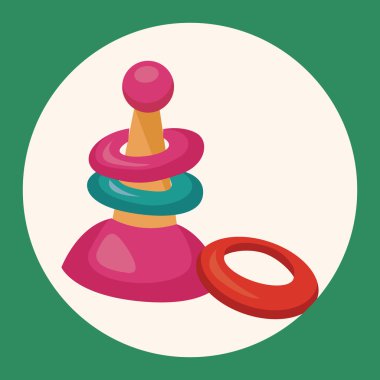 Bebek oyuncak Tema öğeleri simge öğesi