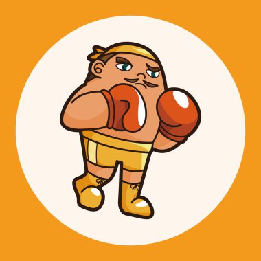 boksör Tema öğeleri simge öğesi