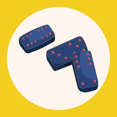 Casino dice Tema öğeleri simge öğesi