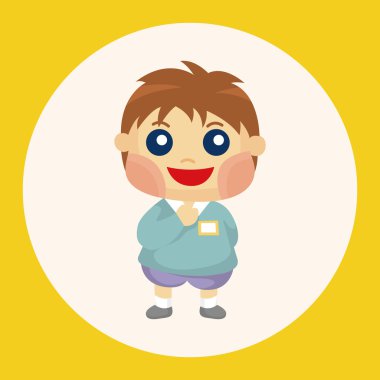 çocuk tema öğeleri simge öğesi