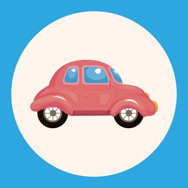 ulaşım araba tema öğeleri simge öğesi