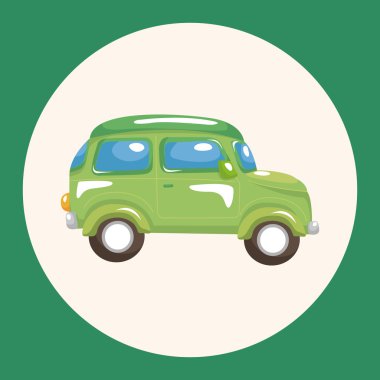 ulaşım araba tema öğeleri simge öğesi