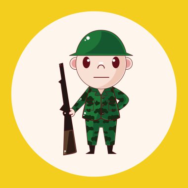 insanlar Tema asker öğeleri simge öğesi