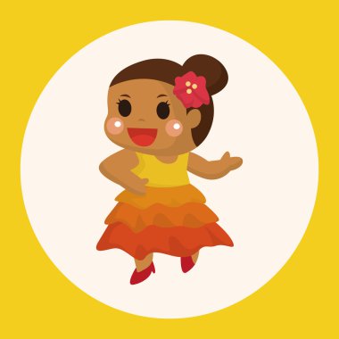 Meksika Tema öğeleri simge öğesi