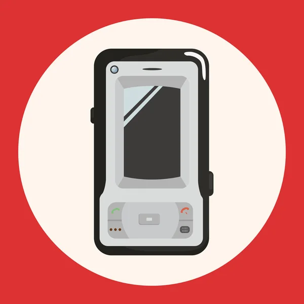 Mobiele telefoon thema elementen vector, EPS-pictogram element — Stockvector