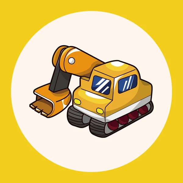 Truck theme elements icon element — Stock Vector