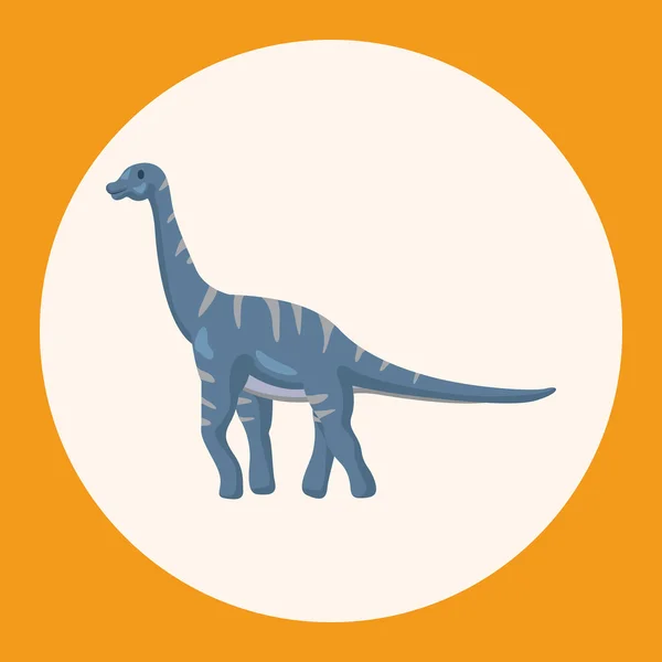 Dinosaurio tema elementos vector, eps icono elemento — Archivo Imágenes Vectoriales