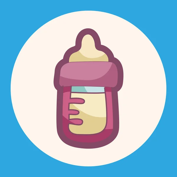 奶瓶主题元素图标元素 — 图库矢量图片
