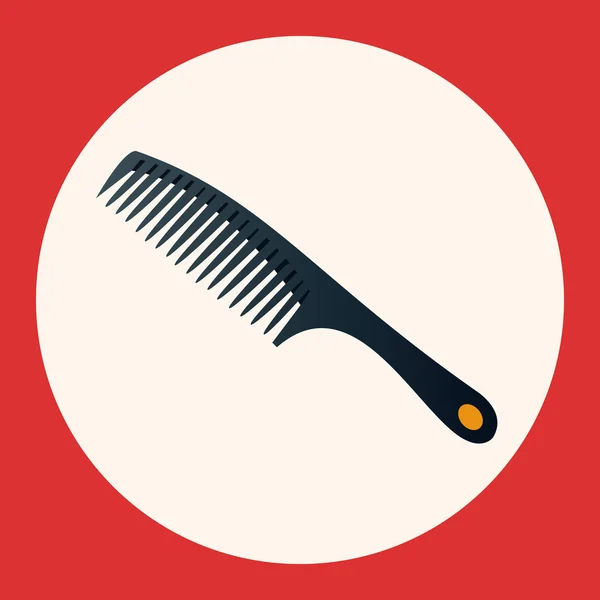 Hair products theme comb elements icon element — Stock Vector