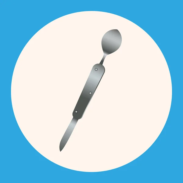 Kaming pisau utilitas elemen tema elemen ikon - Stok Vektor