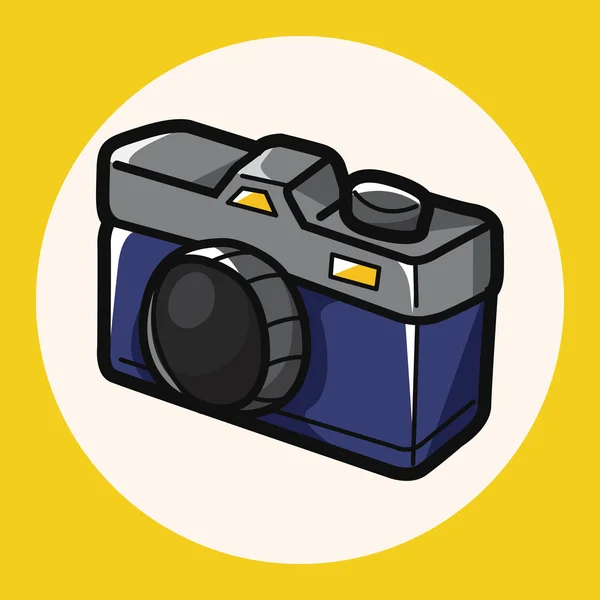 Camera theme elements icon element — Stock Vector