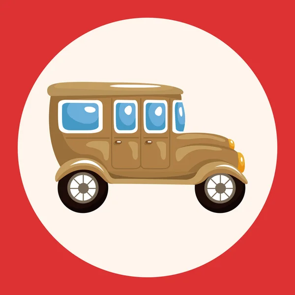 Éléments de thème voiture de transport élément icône — Image vectorielle