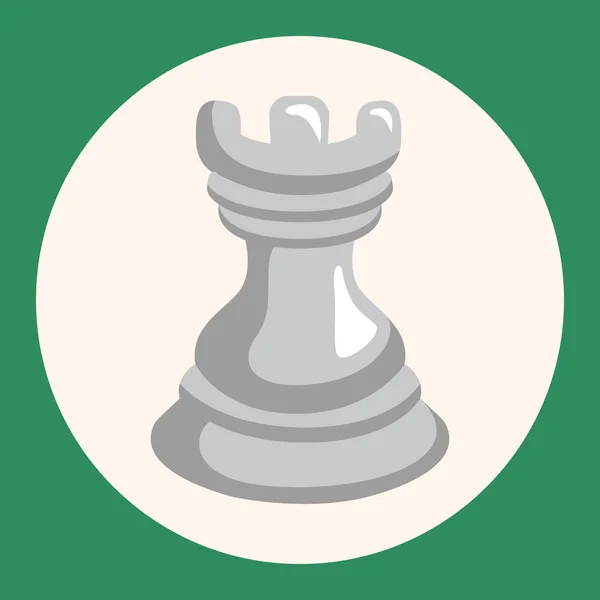 Chess tema element ikonen element — Stock vektor