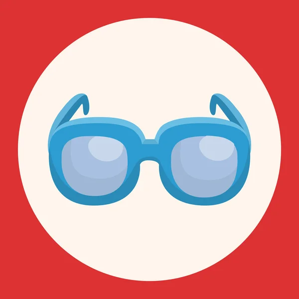 Glasses theme elements icon element — Stock Vector