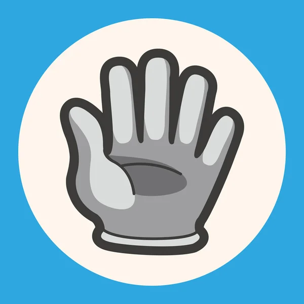 Hand theme elements icon element — Stock Vector