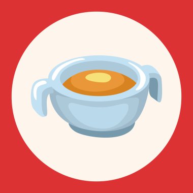 Bebek kase Tema öğeleri simge öğesi