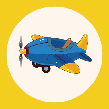 ulaşım uçak Tema öğeleri simge öğesi