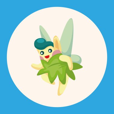 çiçek elf Tema öğeleri simge öğesi