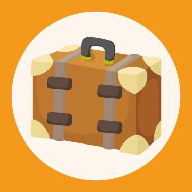 seyahat çanta Tema öğeleri simge öğesi