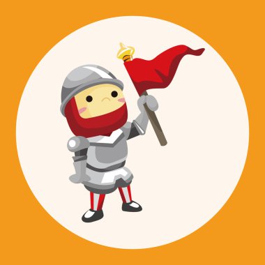 Şövalye Tema öğeleri simge öğesi