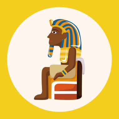 Firavun Tema öğeleri simge öğesi