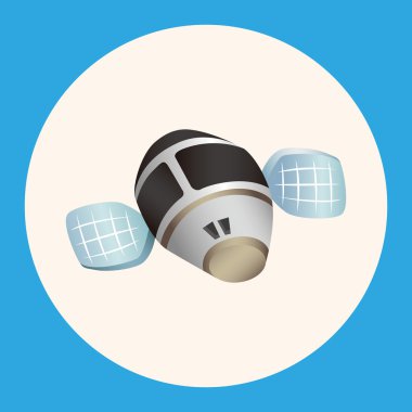 Uzay gemisi Tema öğeleri simge öğesi