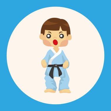 Taekwondo Tema öğeleri simge öğesi