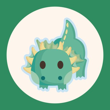 ejderha Tema öğeleri simge öğesi