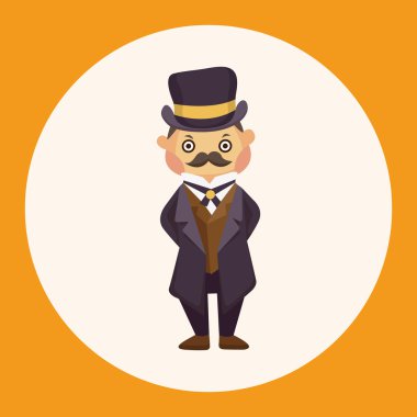 Dedektif Tema öğeleri simge öğesi