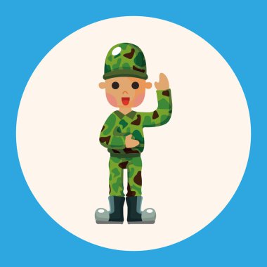 insanlar Tema asker öğeleri simge öğesi