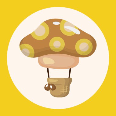 Stil sıcak hava balon Tema öğeleri simge öğesi