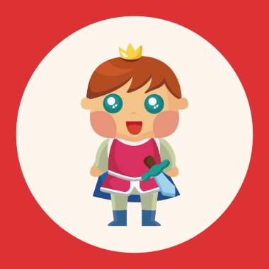 Royal Tema Prens öğeleri simge öğesi