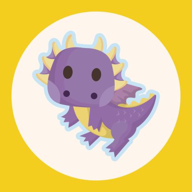 ejderha Tema öğeleri simge öğesi