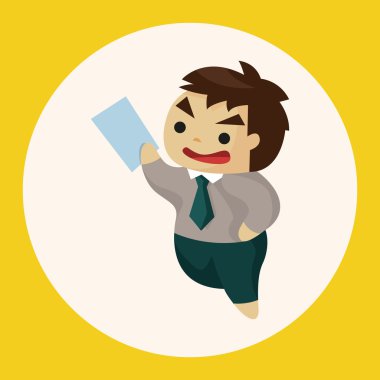 Ofis çalışanları Tema öğeleri simge öğesi
