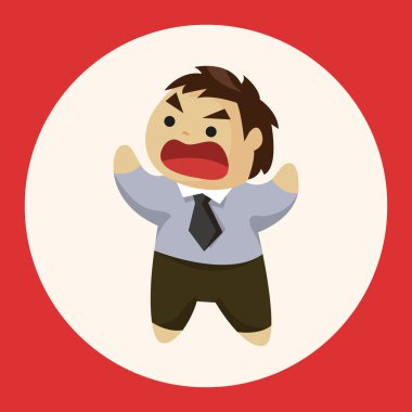 Ofis çalışanları Tema öğeleri simge öğesi